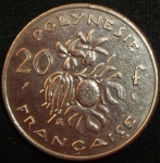 monedas del Mundo : Oceania : Polynesia :  1970 (Reverso)