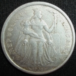 monedas de Oceania - Polynesia -  1975 (Anverso)