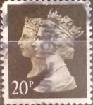 Stamps United Kingdom -  Intercambio 0,90 usd 20 p. 1990