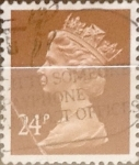 Stamps United Kingdom -  Intercambio 0,90 usd 24 p. 1991