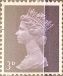 Stamps United Kingdom -  Intercambio 0,20 usd 3 p. 1968