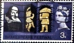 Stamps United Kingdom -  Intercambio 0,20 usd 3 p. 1964