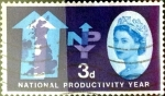 Stamps United Kingdom -  Intercambio 0,20 usd 3 p. 1962