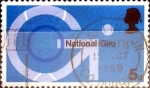 Stamps United Kingdom -  Intercambio 0,20 usd 5 p. 1969