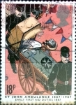 Stamps United Kingdom -  Intercambio jxi 0,50 usd 18 p. 1987