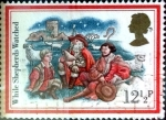 Stamps United Kingdom -  Intercambio m2b 0,20 usd 12 p. 1982