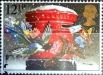 Stamps United Kingdom -  Intercambio 0,30 usd 12,5 p. 1983