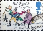 Stamps : Europe : United_Kingdom :  Intercambio 0,25 usd 19 p. 1993