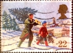 Stamps United Kingdom -  Intercambio 0,30 usd 22 p. 1990