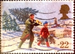 Sellos de Europa - Reino Unido -  Intercambio 0,30 usd 22 p. 1990