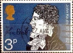 Stamps United Kingdom -  Intercambio 0,20 usd 3 p. 1971