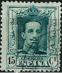 Stamps Spain -  Alfonso XIII