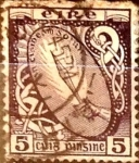 Stamps Ireland -  Intercambio 0,40 usd 5 p. 1940