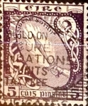 Stamps : Europe : Ireland :  Intercambio 0,40 usd 5 p. 1940