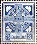 Stamps : Europe : Ireland :  Intercambio 0,40 usd 3 p. 1941