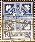 Stamps : Europe : Ireland :  Intercambio 0,40 usd 3 p. 1941