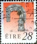 Stamps Ireland -  Intercambio 0,65 usd 28 p. 1991