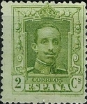 Stamps Spain -  Alfonso XIII