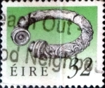 Stamps : Europe : Ireland :  Intercambio 0,75 usd 32 p. 1990