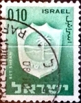 Stamps : Asia : Israel :  Intercambio 0,20 usd 10 a. 1966
