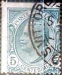 Sellos de Europa - Italia -  Intercambio 0,30 usd 5 cents. 1906