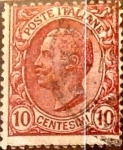 Stamps Italy -  Intercambio 0,30 usd 10 cents. 1906