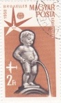 Stamps Hungary -  Manneken Pis- Bruselas