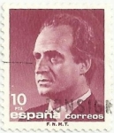 Stamps Spain -  SERIE BÁSICA JUAN CARLOS I. IIa SERIE. VALOR FACIAL 10 Pts. EDIFIL 2833