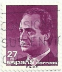 Stamps : Europe : Spain :  (276) SERIE BÁSICA JUAN CARLOS I. IIaSERIE. VALOR FACIAL 27 Pts. EDIFIL 3156