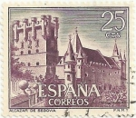 Stamps Spain -  CASTILLOS DE ESPAÑA. EL ALCÁZAR DE SEGOVIA. EDIFIL 1739