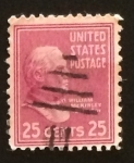 Stamps United States -  Willian McKinley