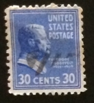 Stamps United States -  Theodore Roosevelt
