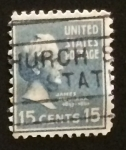 Stamps United States -  James Buchanan