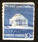 Stamps United States -  Jefferson Memorial