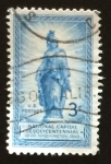 Stamps : America : United_States :  Sesquicentenario de la capital nacional