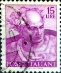 Sellos de Europa - Italia -  Intercambio 0,20 usd 15 liras 1961