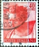 Sellos de Europa - Italia -  Intercambio 0,20 usd 40 liras 1961