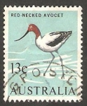 Stamps Australia -  329 - Avoceta