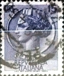 Stamps : Europe : Italy :  Intercambio 0,20 usd 15 liras 1956