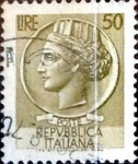 Sellos de Europa - Italia -  Intercambio 0,20 usd 50 liras 1968