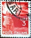 Sellos de Europa - Italia -  Intercambio 0,20 usd 3 liras 1945