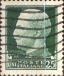 Stamps Italy -  Intercambio 0,20 usd 25 cents. 1929