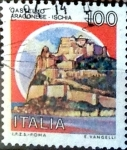 Stamps Italy -  Intercambio 0,20 usd 100 liras 1980