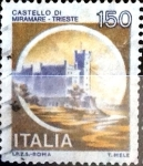 Stamps Italy -  Intercambio 0,20 usd 150 liras 1980