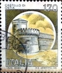 Stamps Italy -  Intercambio 0,20 usd 170 liras 1980