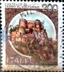 Stamps Italy -  Intercambio 0,20 usd 200 liras 1980