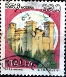 Stamps Italy -  Intercambio 0,30 usd 380 liras 1987