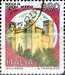 Stamps Italy -  Intercambio 0,30 usd 380 liras 1987