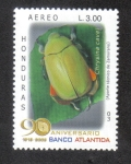 Sellos de America - Honduras -  90 Aniversario Banco Atlántida