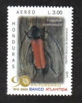 Stamps Honduras -  90 Aniversario Banco Atlántida